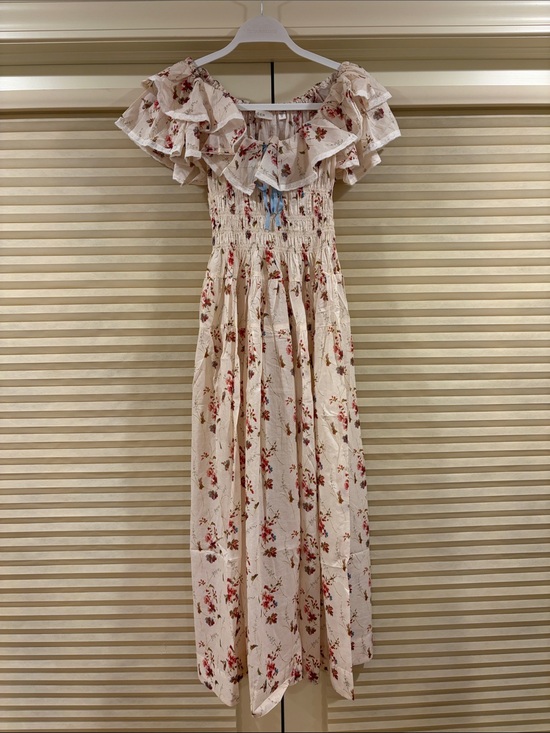 Doen Dresses & Skirts - NWOT Doen Illiana Tiered Organic Cotton Midi Dress, Size M